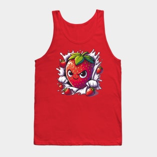 Sassy Strawberry Jam Tank Top